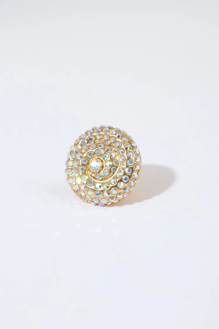 Pearl Octopuss.y Le Soleil Ring in Gold