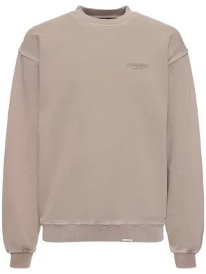 Represent   Owners Club oversize cotton sweatshirt 