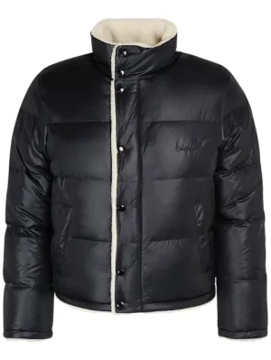 Saint Laurent   Faux shearling down jacket 