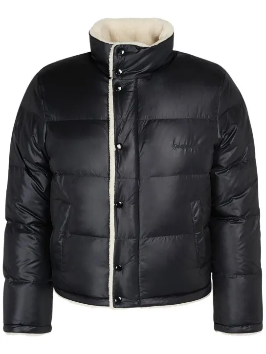 Saint Laurent   Faux shearling down jacket 