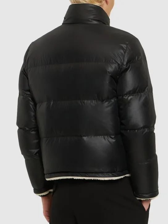 Saint Laurent   Faux shearling down jacket 
