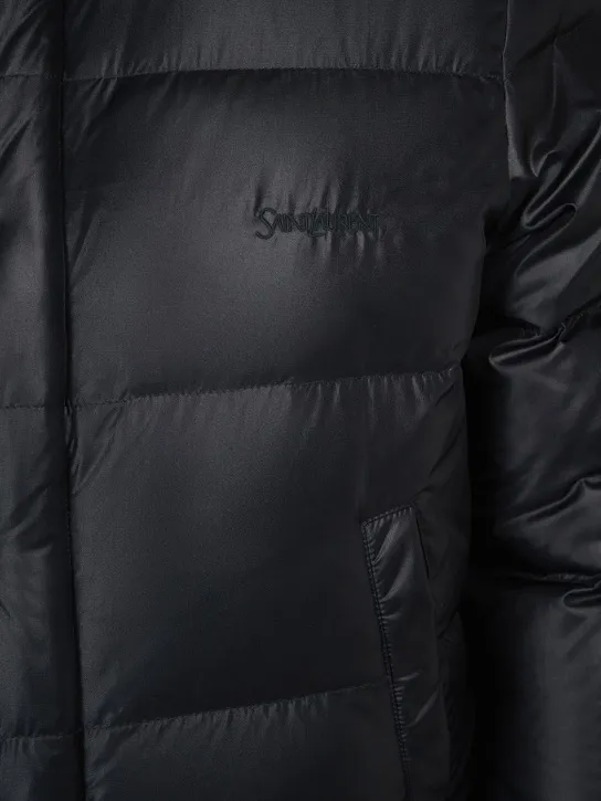 Saint Laurent   Faux shearling down jacket 