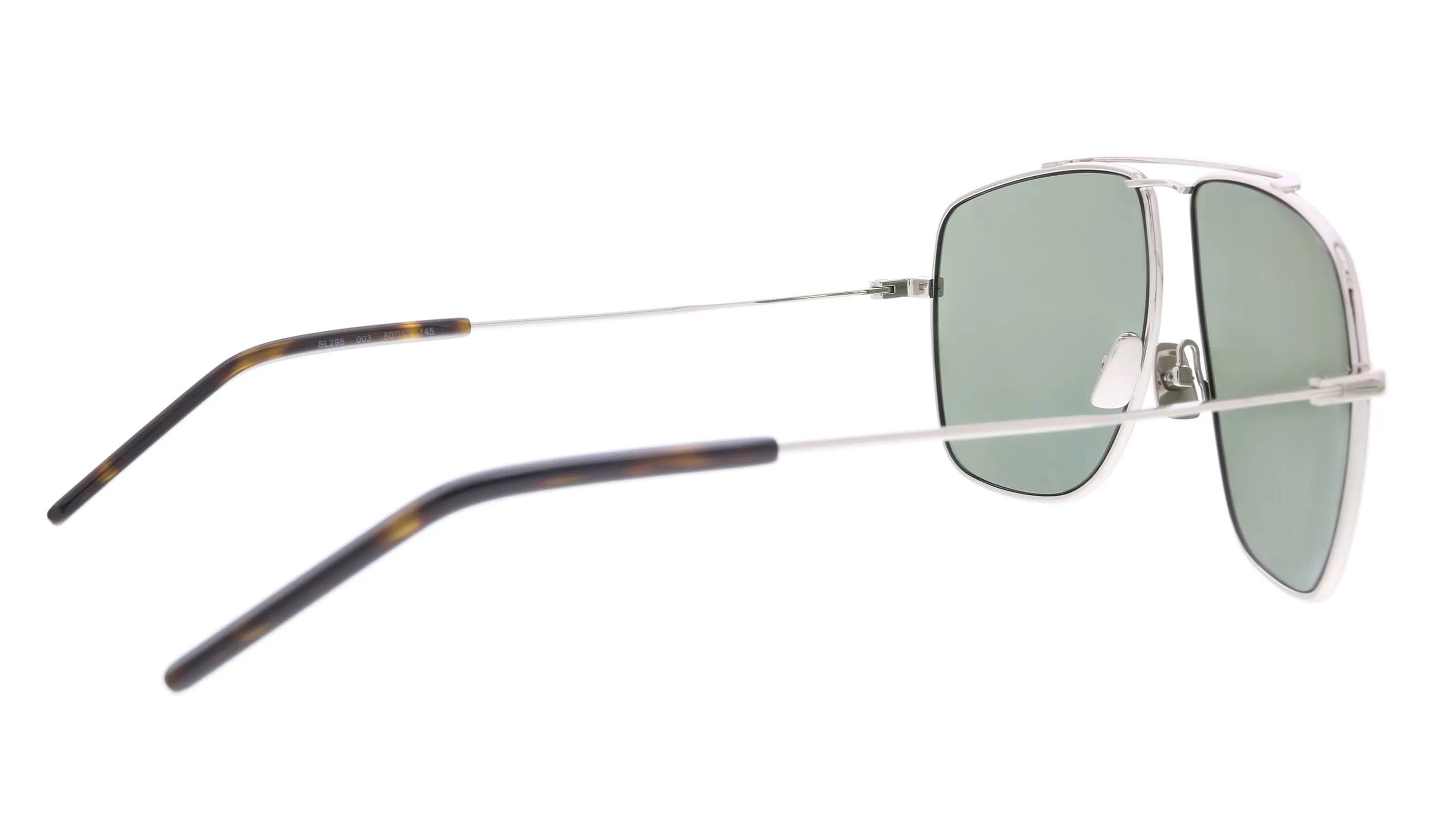 Saint Laurent SL 298-003  Silver  Rectangle Sunglasses