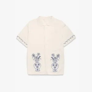 Service Works Knitted Vase Shirt - Off White