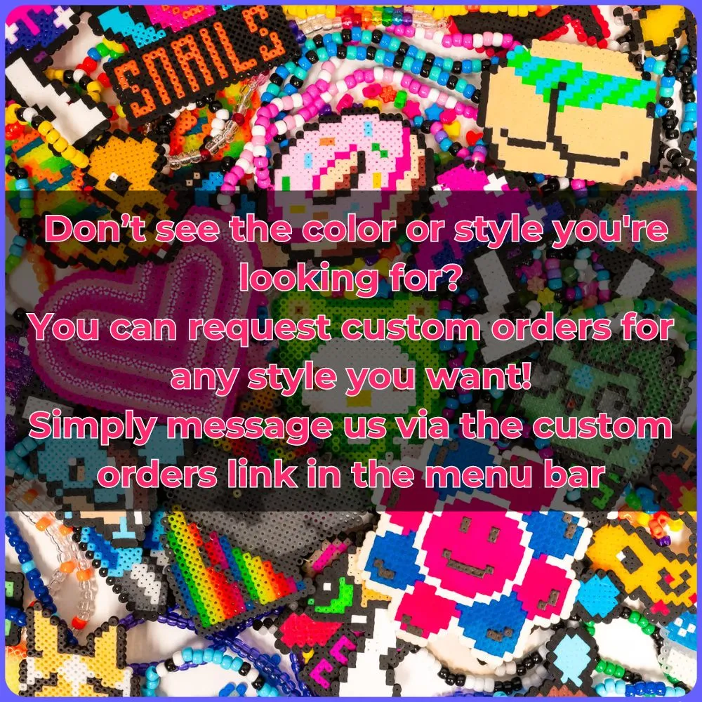 Sparkling Alien (XL) Perler