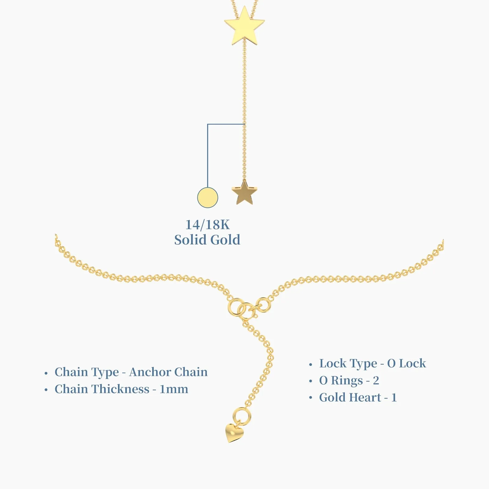 Sparkling X Gold Pendant Necklace
