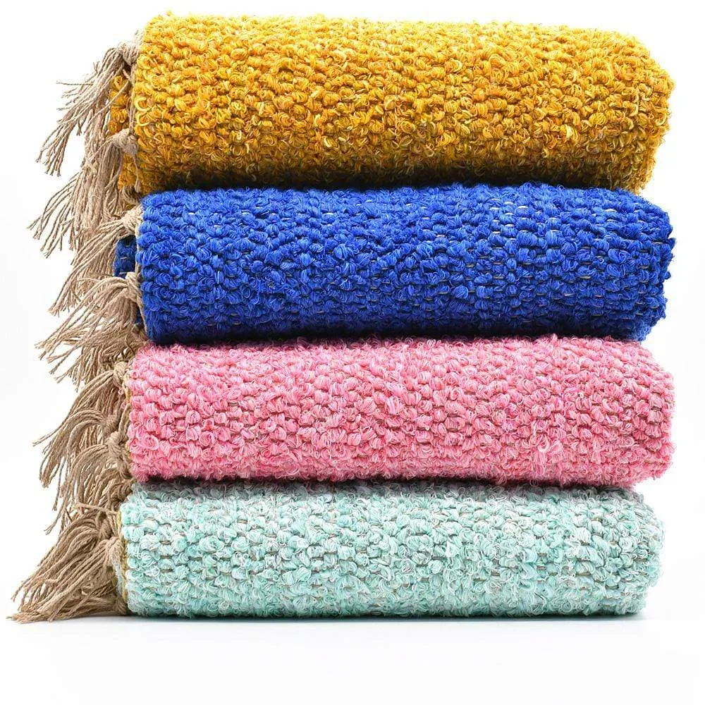 Tapis Artisanal - Bleu dur