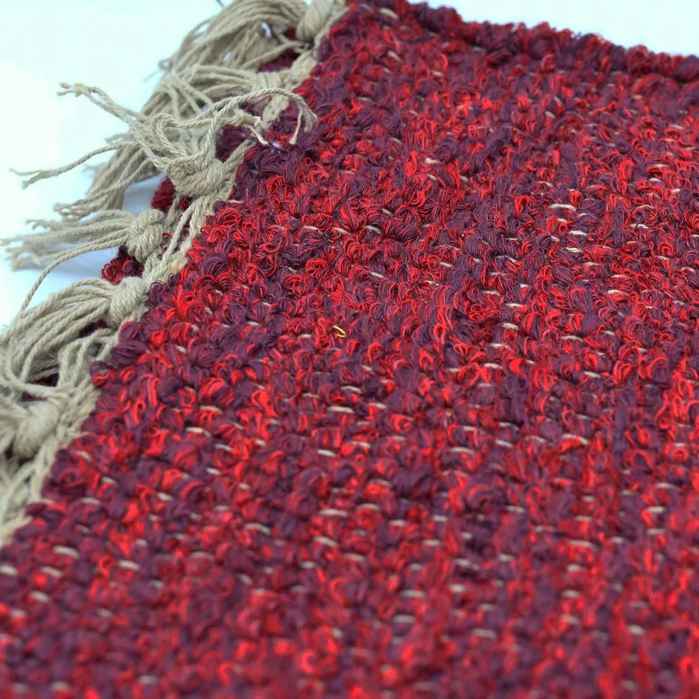 Tapis Artisanal - Bordeaux