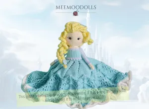 The Frost Empress Security Blanket Knitting Pattern