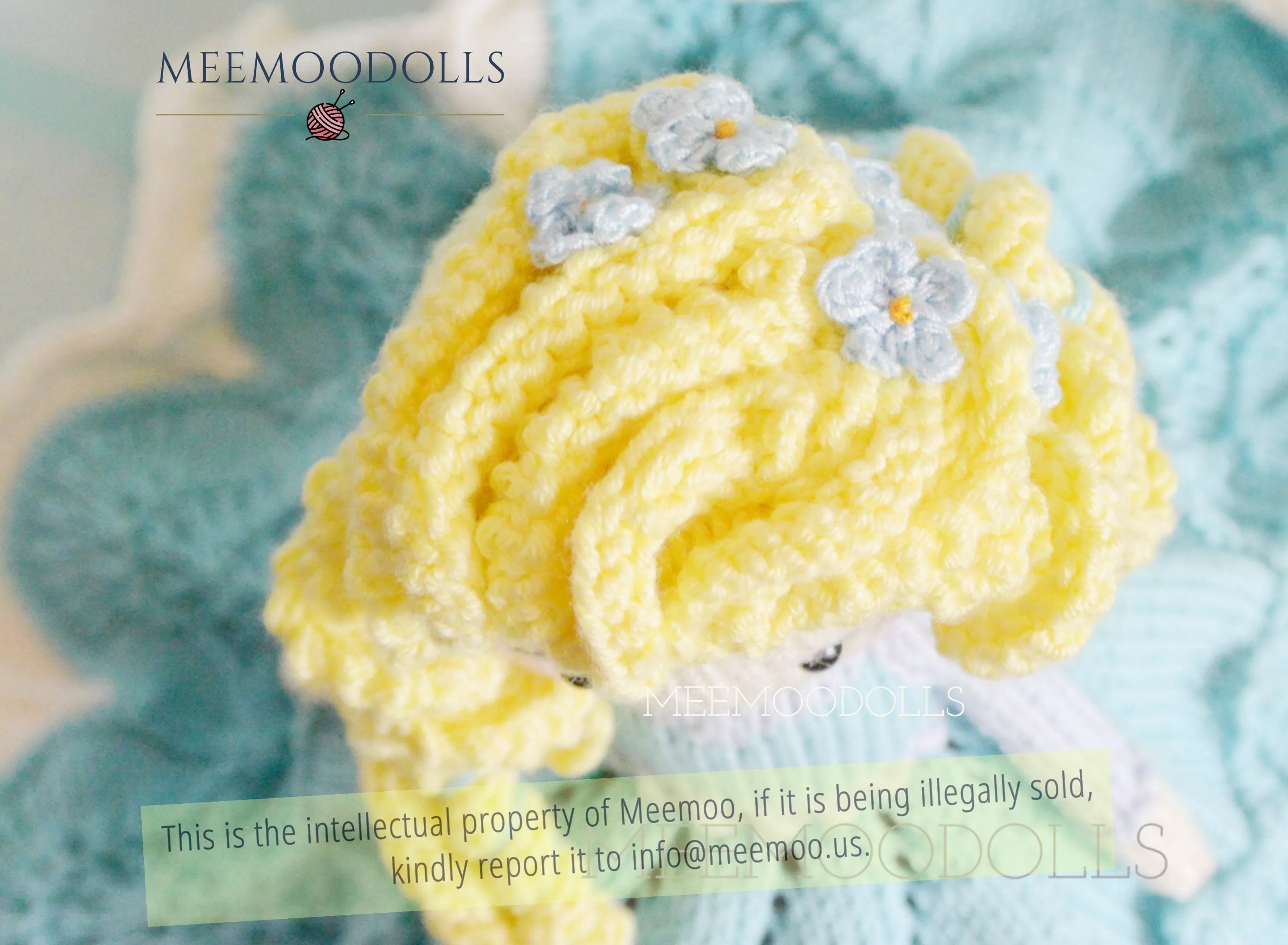 The Frost Empress Security Blanket Knitting Pattern