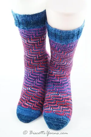 The Illusionist | Free Sock Pattern