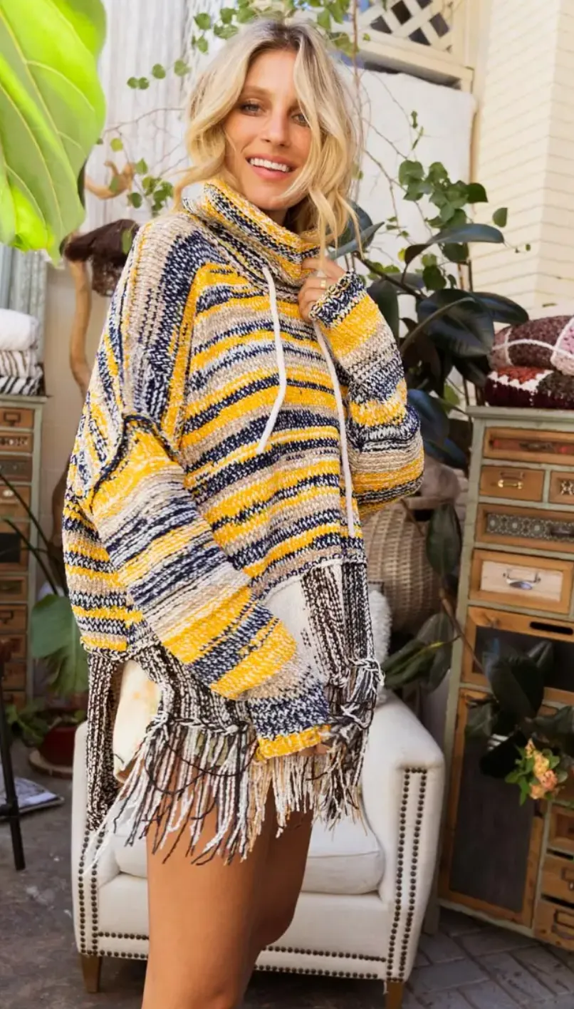 The Stripe in Color Sweater