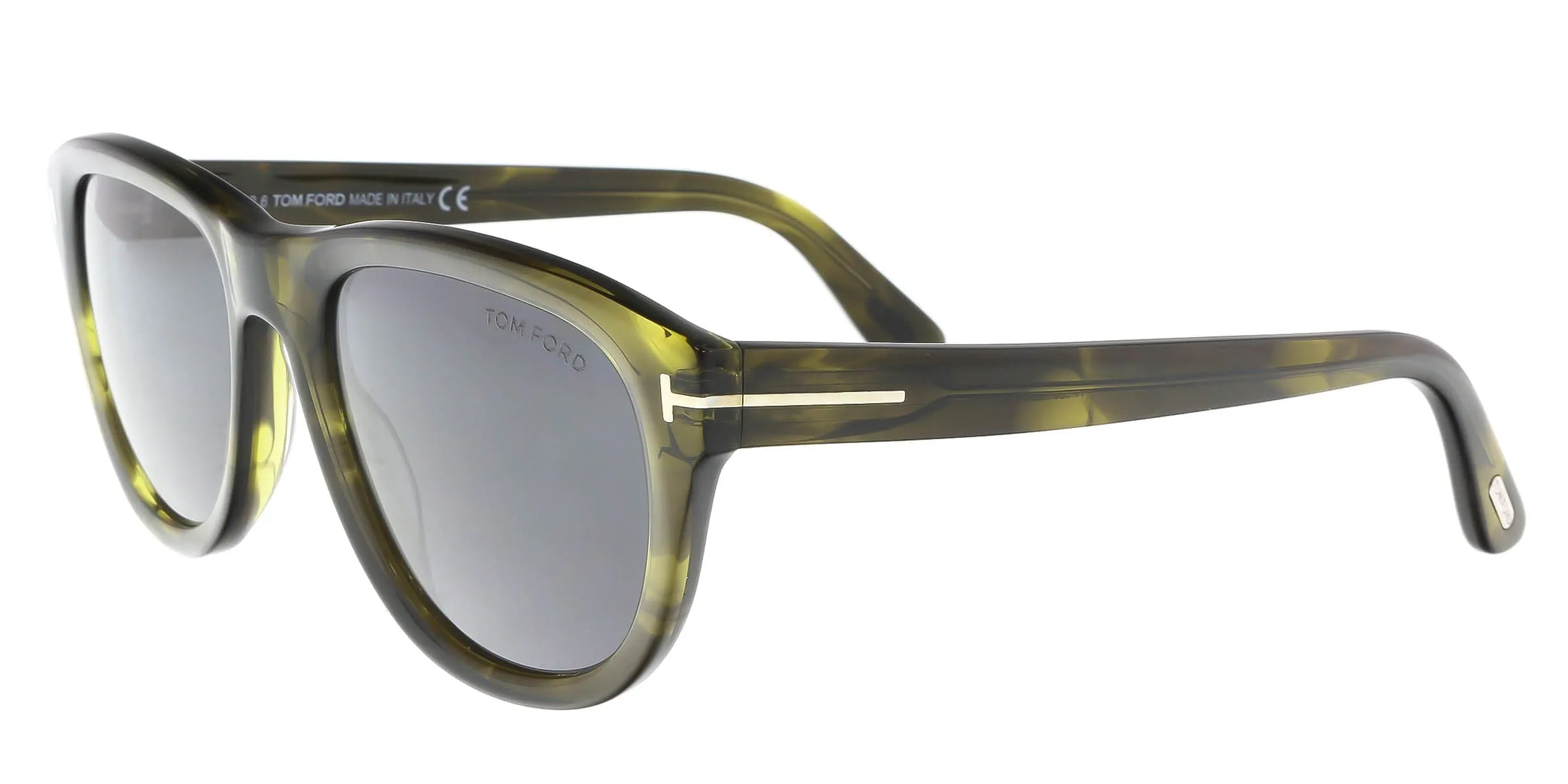 Tom Ford FT0520/S 98A BENEDICT  Green Round Sunglasses