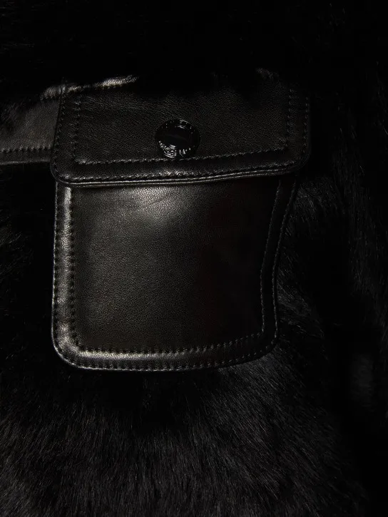 Tom Ford   Soft shearling leather jacket 