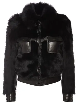 Tom Ford   Soft shearling leather jacket 