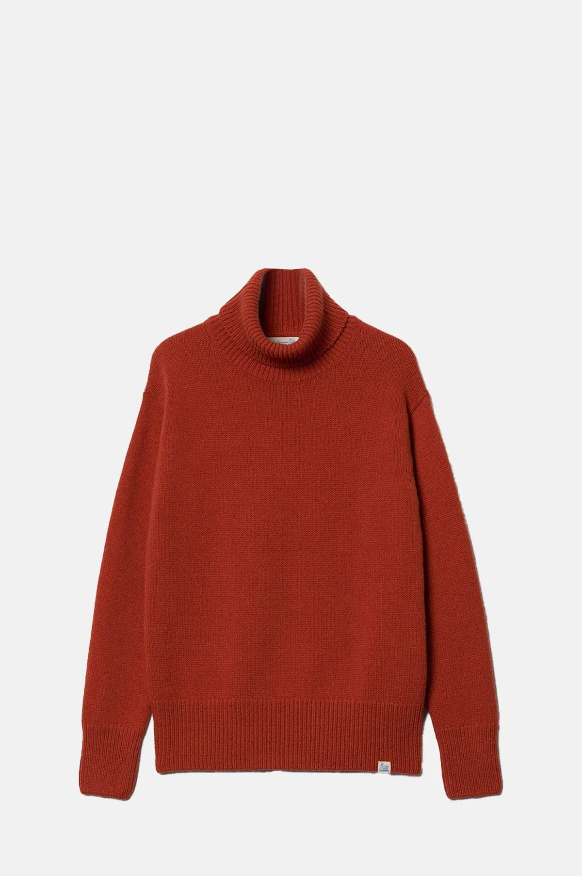 Turtleneck Pullover Rust