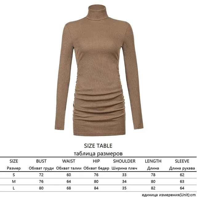 Winter Vibes Sweater Mini Dress