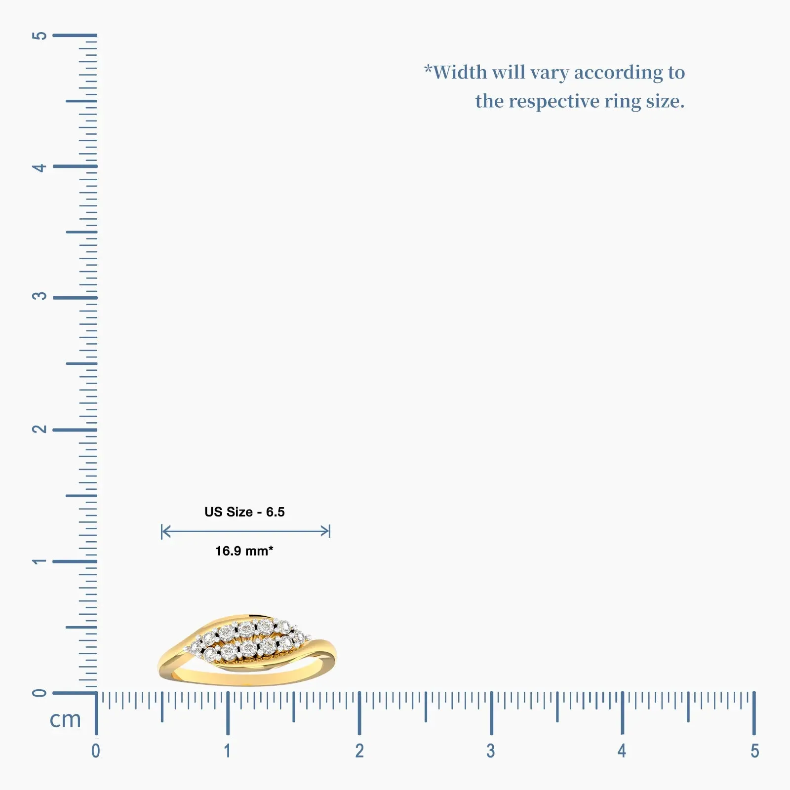 Yellowgold Sparkling Diamond Ring